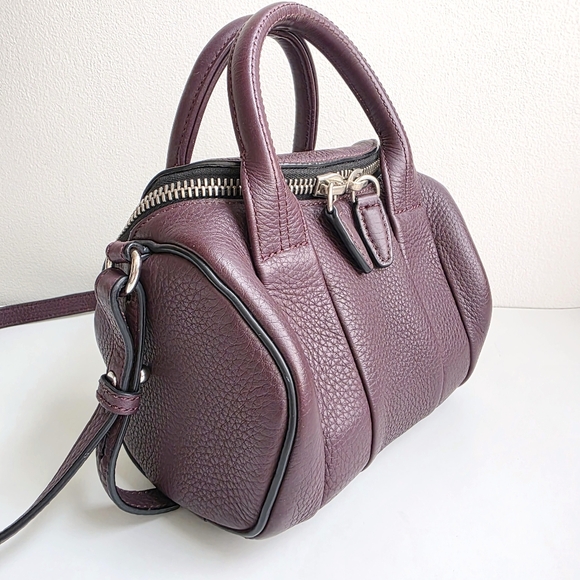 Alexander Wang Mini Rockie Satchel Dark Red - Picture 3 of 16